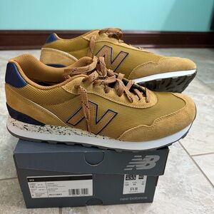 New Balance 515 Men's Mustard and Navy Sneakers Size 10.5